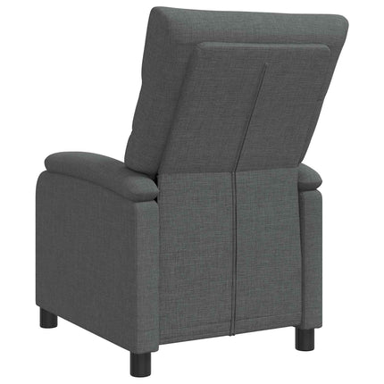 Recliner Mörkgrå Tyg