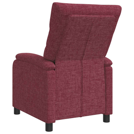 Recliner Vinröd Tyg