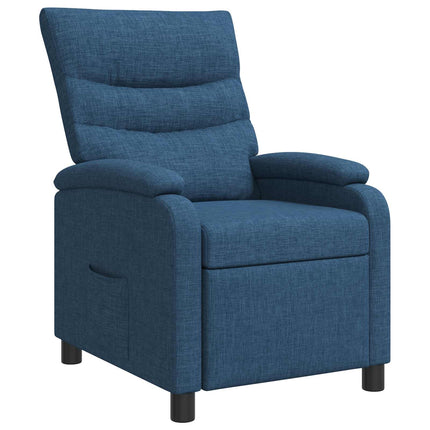 Recliner Blå Tyg