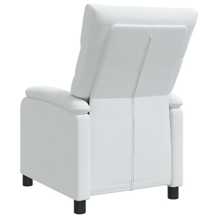 Recliner Vit Tyg