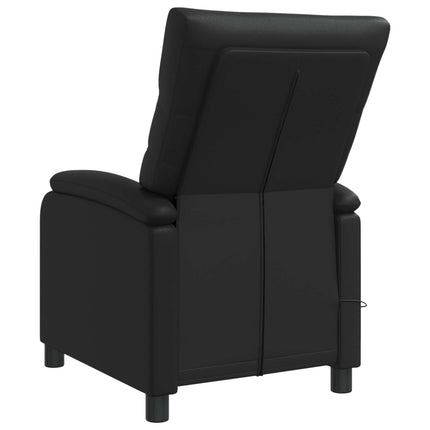 Massagefåtölj Svart Konstläder