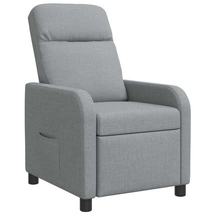Recliner Ljusgrå Tyg