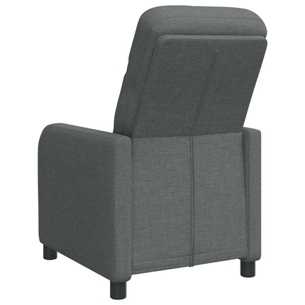 Recliner Mörkgrå Tyg