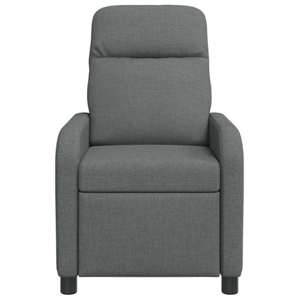 Recliner Mörkgrå Tyg