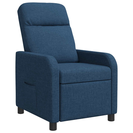 Recliner Blå Tyg