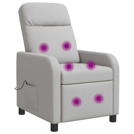 Massagefåtölj Moln Grå Tyg