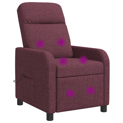 Massagefåtölj Lila Tyg