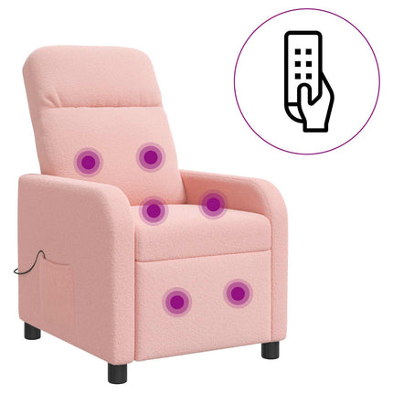 Massagefåtölj Rosa Bouclé
