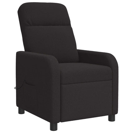 Massagefåtölj Svart Bouclé