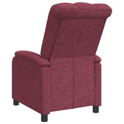 Recliner Vinröd Tyg