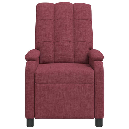 Recliner Vinröd Tyg