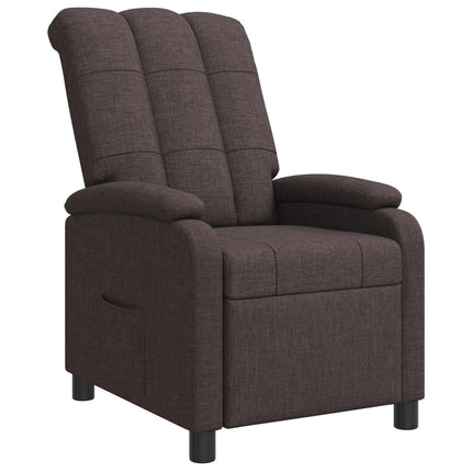 Recliner Mörkbrun Tyg