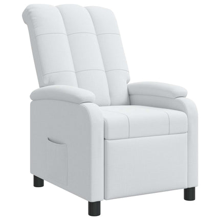 Recliner Vit Tyg