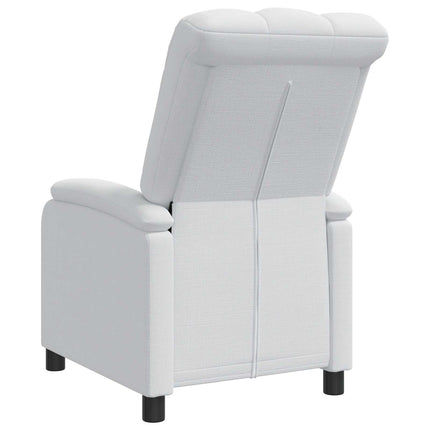 Recliner Vit Tyg