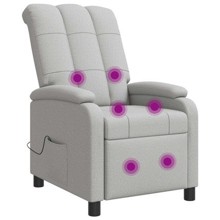 Massagefåtölj Moln Grå Tyg
