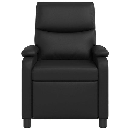 Recliner Svart Konstläder