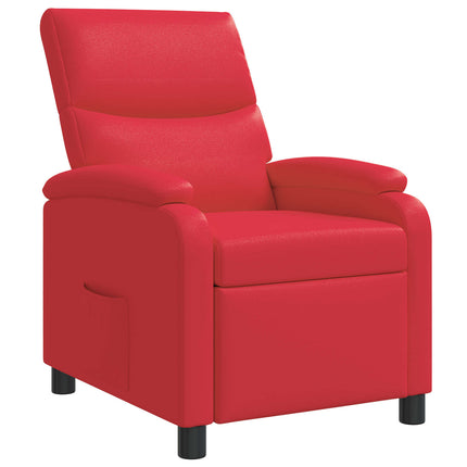 Recliner Röd Konstläder