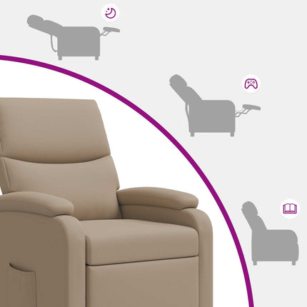 Recliner Cappuccino Konstläder