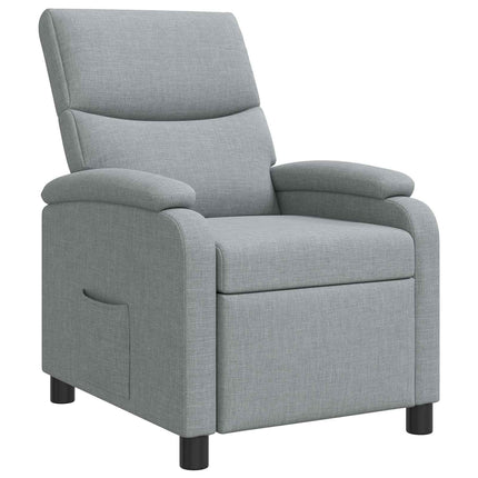 Recliner Ljusgrå Tyg