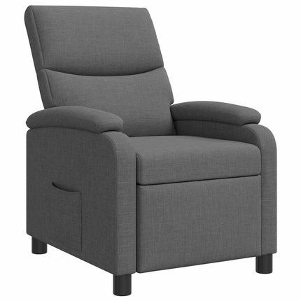Recliner Mörkgrå Tyg