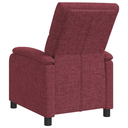 Recliner Vinröd Tyg