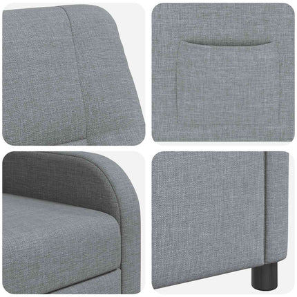 Recliner Ljusgrå Tyg