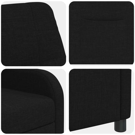 Recliner Svart Tyg