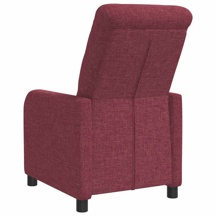 Recliner Vinröd Tyg