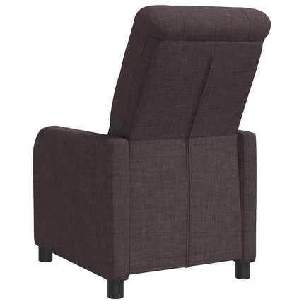 Recliner Mörkbrun Tyg