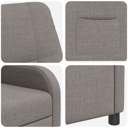 Recliner Taupe Tyg