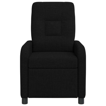 Massagefåtölj Svart Tyg
