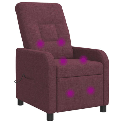 Massagefåtölj Lila Tyg