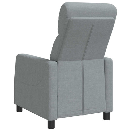 Recliner Ljusgrå Tyg