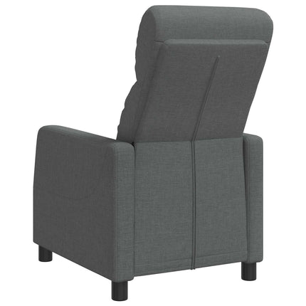 Recliner Mörkgrå Tyg