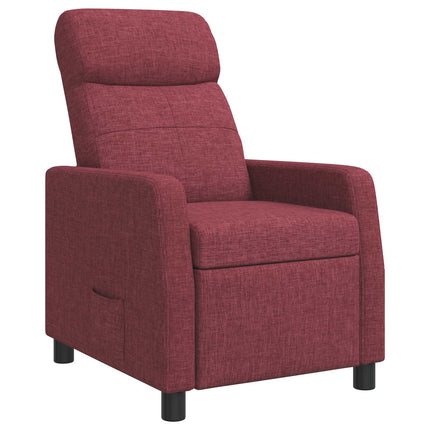 Recliner Vinröd Tyg