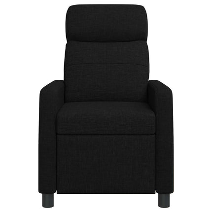 Massagefåtölj Svart Tyg