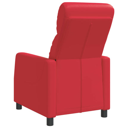 Recliner Röd Konstläder