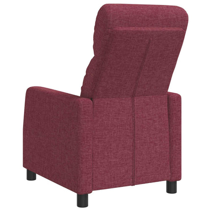 Recliner Vinröd Tyg