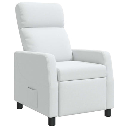 Recliner Vit Tyg