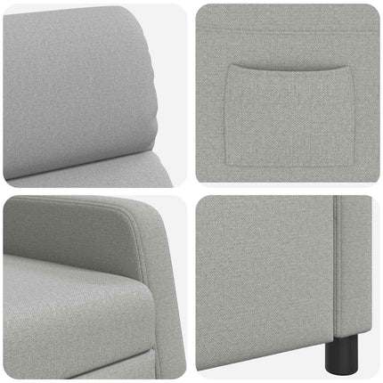 Recliner Moln Grå Tyg
