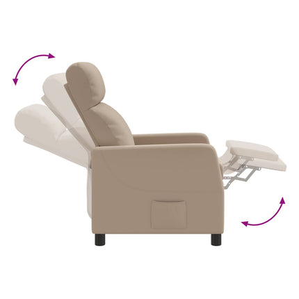 Massagefåtölj Cappuccino Konstläder