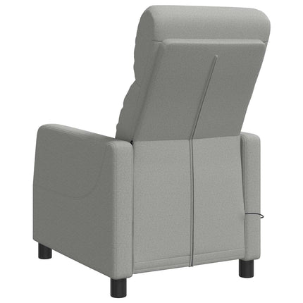 Massagefåtölj Moln Grå Tyg