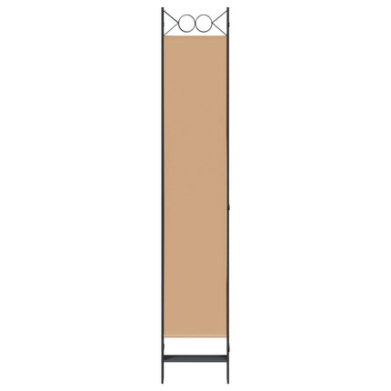 6-panelers rumsavdelare Beige 240 x 220 cm Tyg