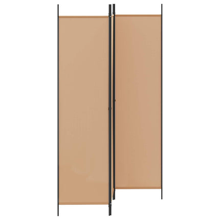 3-panelers rumsavdelare Beige 150 x 200 cm Tyg