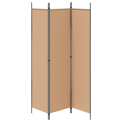 3-panelers rumsavdelare Beige 150 x 200 cm Tyg
