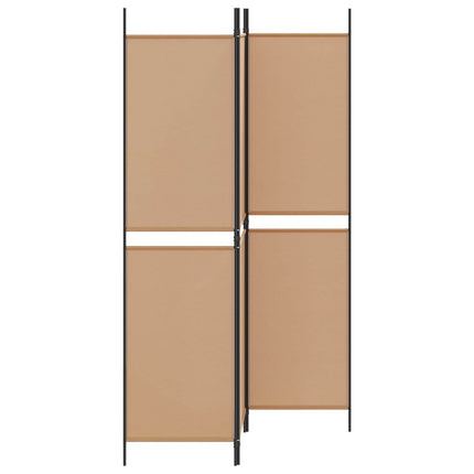 3-panelers rumsavdelare Beige 150 x 200 cm Tyg