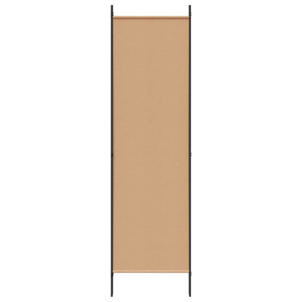 4-panelig rumsavskiljare Beige 200 x 200 cm Tyg