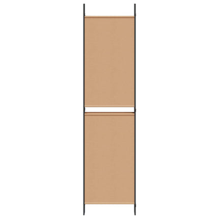 6-panelers rumsavdelare Beige 300 x 200 cm Tyg