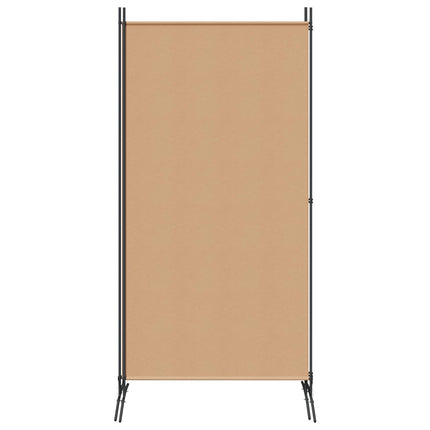 2-Panel Rumsavskiljare Beige 175 x 180 cm Tyg