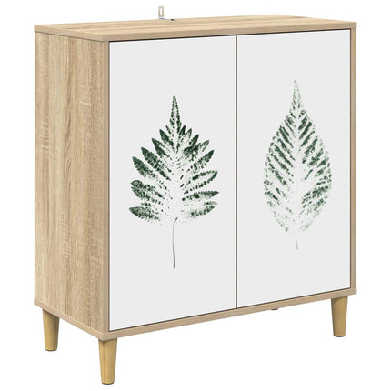 Sideboard HANAU Sonoma-ek 69 x 33 x 75 cm Konstruerat trä